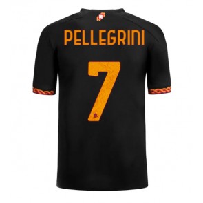 AS Roma Lorenzo Pellegrini #7 Rezervni Dres 2023-24 Kratak Rukavima